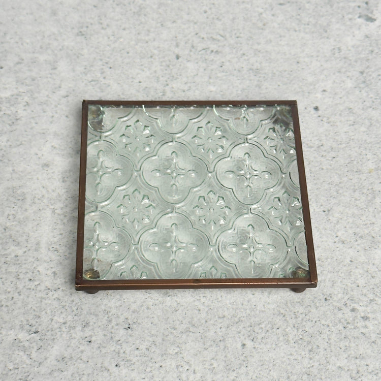 Glass Pillar Plate
