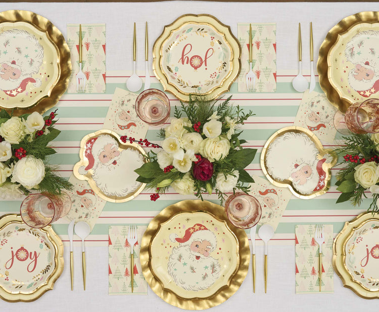 Vintage Santa Guest Towels/20pk