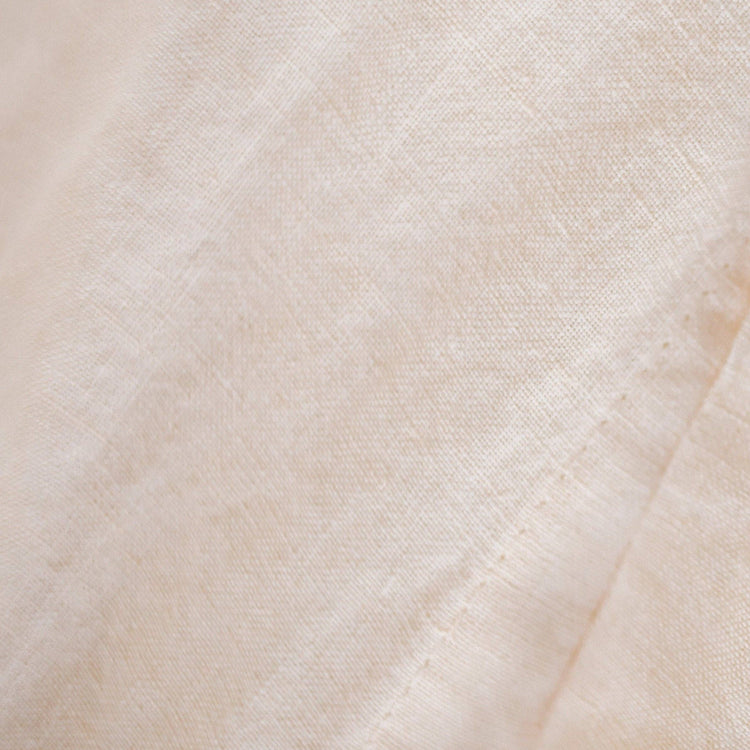 Linen Bed Sheet Set: White / King