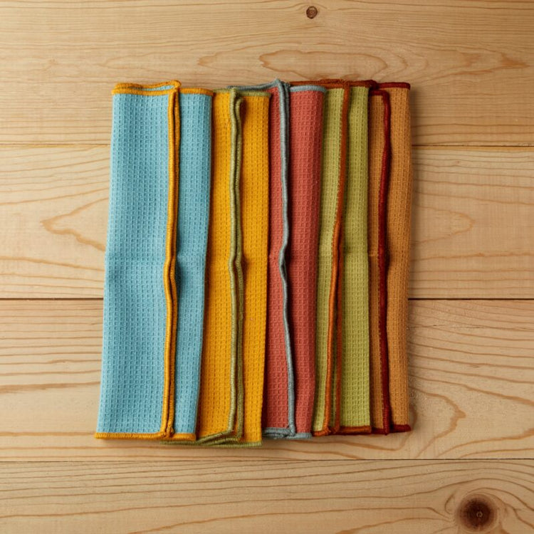 Harlow Bright Dish Towels Assorted Set of 5