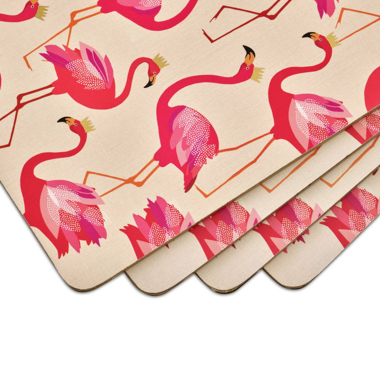 The Flamingo Collection Luxury Placemats - Set of 4