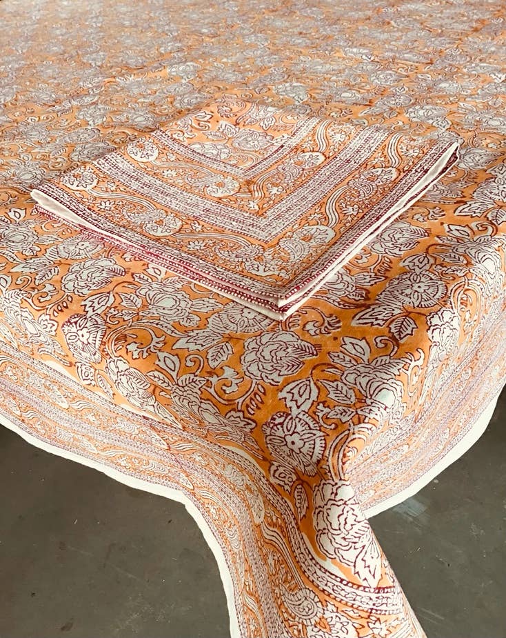 Tablecloth 60X 90 Rashmi Orange