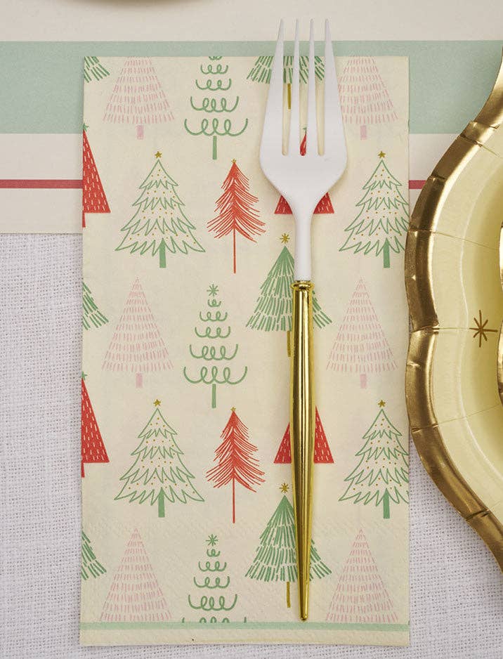 Vintage Santa Guest Towels/20pk