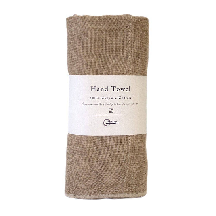 Nawrap Organic Cotton Hand Towel: Green