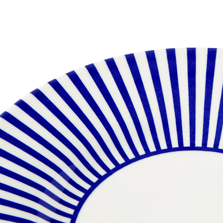 Blue Italian Steccato Narrow Stripe Side Plate 7" by Spode