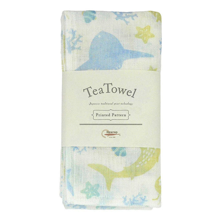 Nawrap Tea Towel Flowers