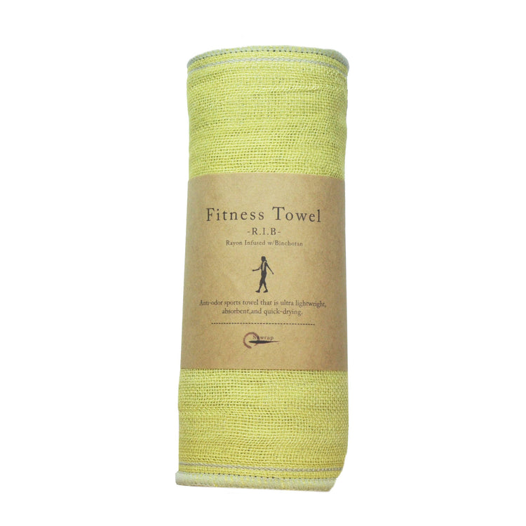 Nawrap Charcoal-infused Fitness Towel, Naturally Anti-Odor: Citrus