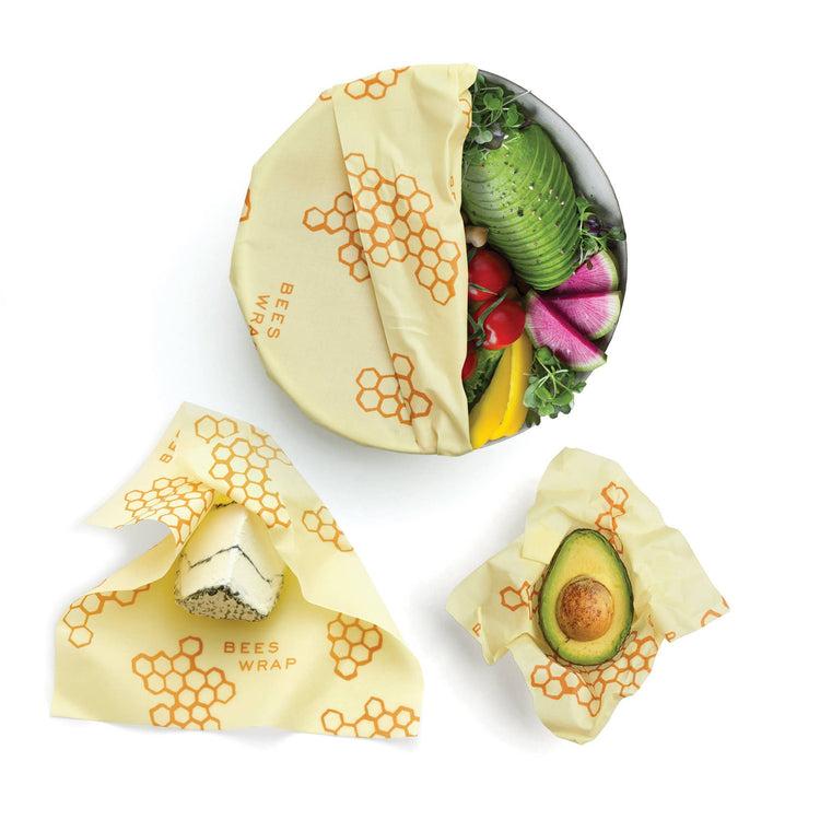 Bee's Wrap Honeycomb bowl covers 3 pack assorted sizes