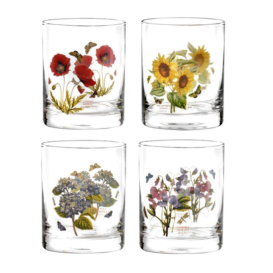 Botanic Garden Old Fashioned Glasses | Classic Barware