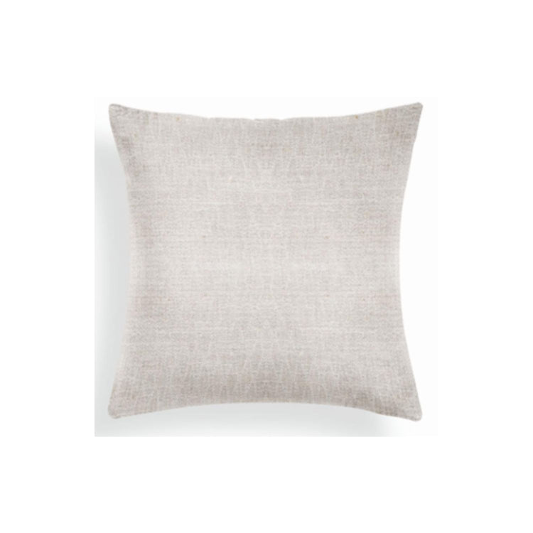 Eri Silk Pillow, Natural Jacquard 22"x22"