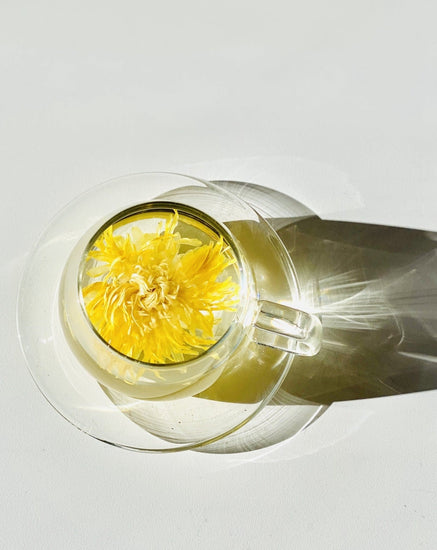 Clear Flower Tea Set | Daily Ritual Tea Infuser