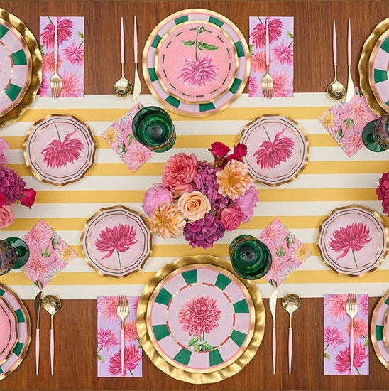 Dahlia Garden Salad Plates/8pk