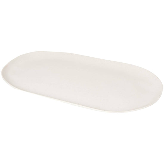Fresco Melamine Platter, Vanilla Bean