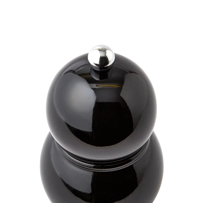 Salt Pepper Mill, Bobbin Chubbie, Black, 12cm