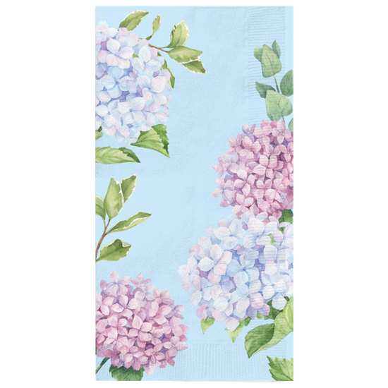 Guest Towel Hydrangea 3 Ply - 20pk