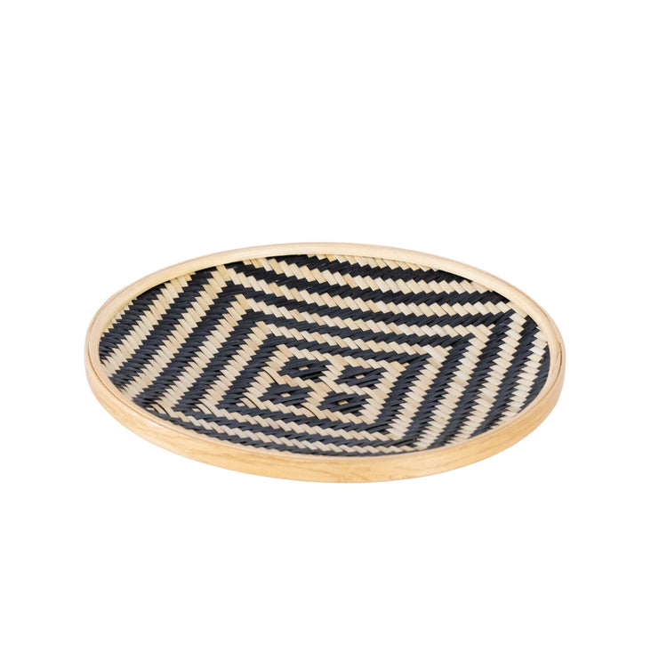 Hanoi Oval Plate 6" | Handcrafted Bamboo Plate
