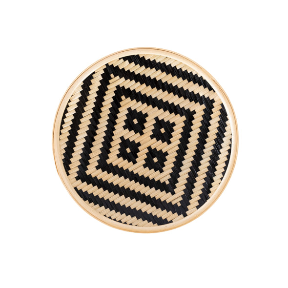 Hanoi Oval Plate 6" | Handcrafted Bamboo Plate