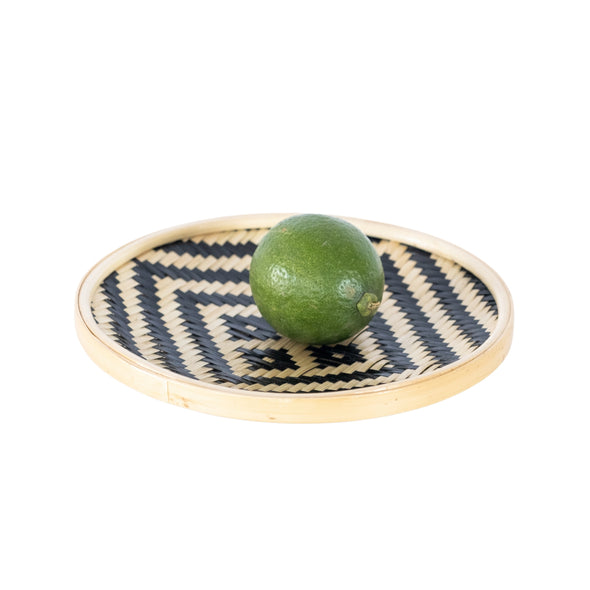 Hanoi Oval Plate 6" | Handcrafted Bamboo Plate