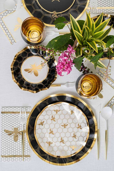 Honeybee Appetizer Bowls | 8pk Eclectic Maximalist Table
