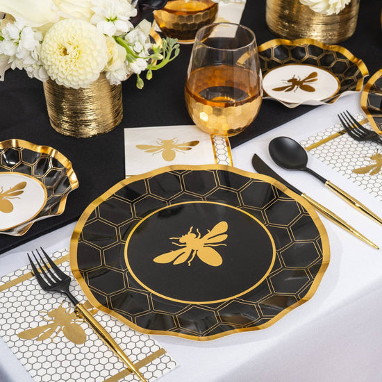 Honeybee Appetizer Bowls | 8pk Eclectic Maximalist Table