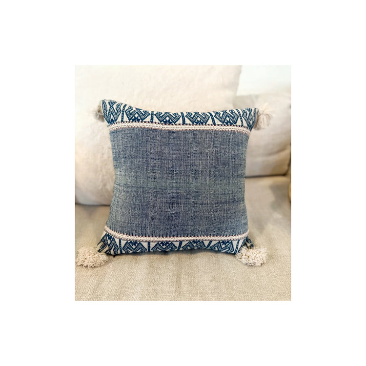 Lao Pillow, Blue