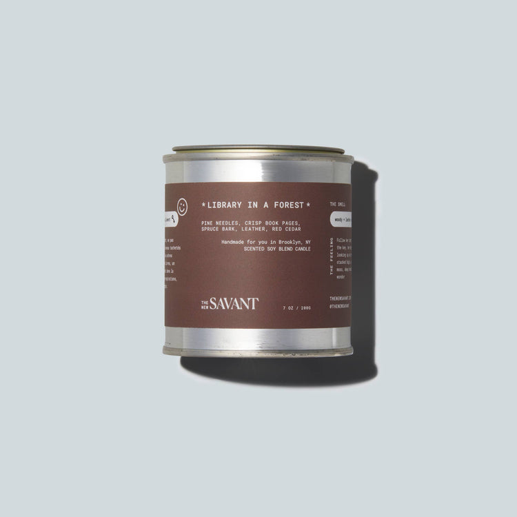 Library in a Forest Candle: 7oz