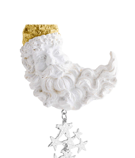 Michael Aram Santa crescent moon ornament