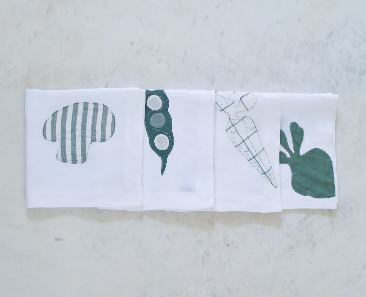 Market Napkin Green Set of 4