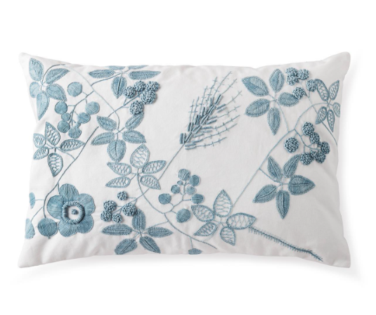 Nila x Arke Cushion Blue 16x24