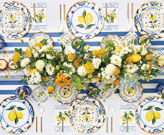 Villa Flatware White/Gold Handle S/24 6