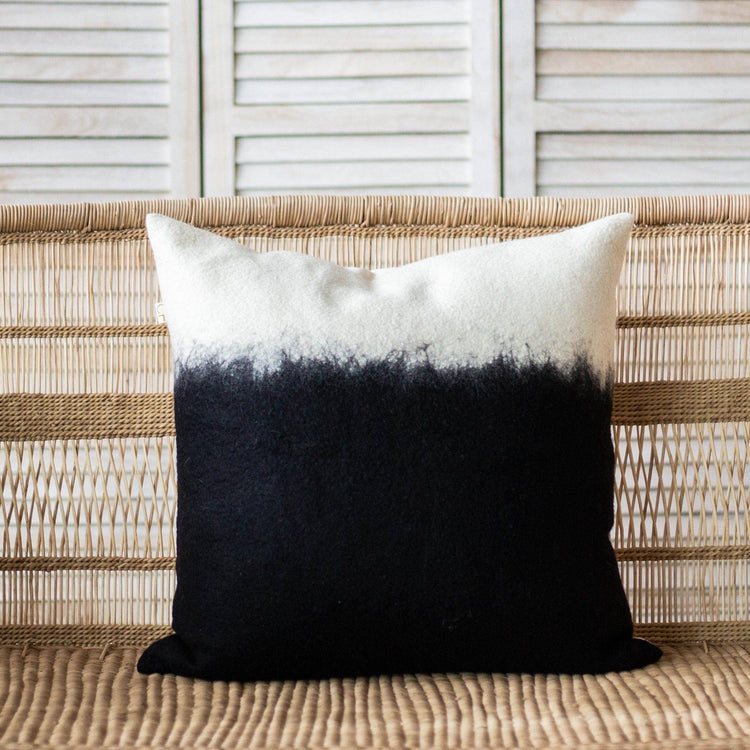 Eclipse Throw Pillow Cover: Large Square with insert