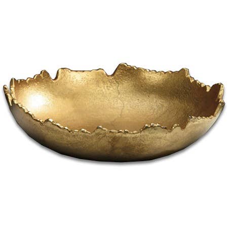 Gilded Texture Bowl