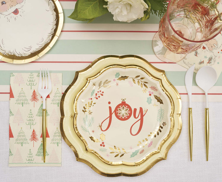 Vintage Santa Guest Towels/20pk