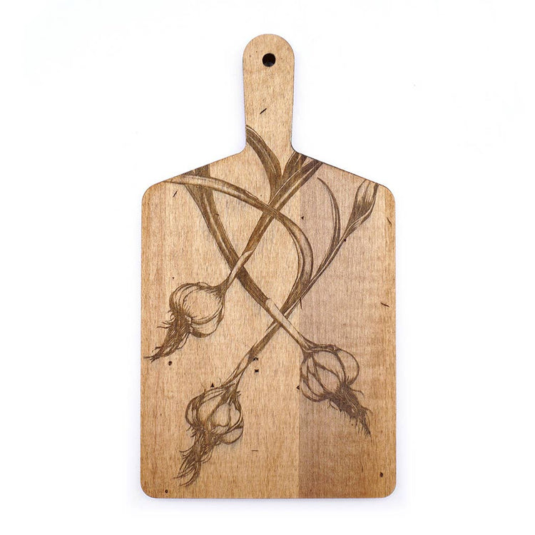 Artisan Maple Rectangle Handled Cheese Board-Laura Zindel: Hummingbird