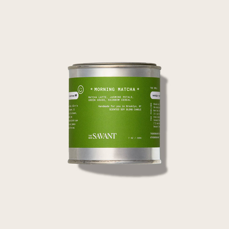 Morning Matcha Candle: 7oz. Standard Size