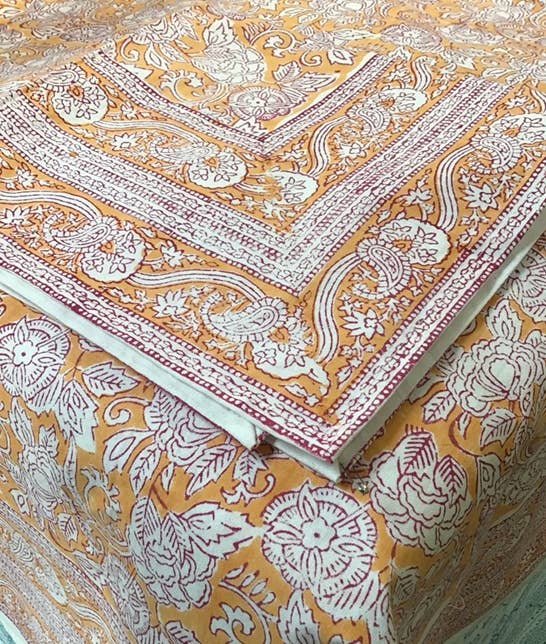 Tablecloth 60X 90 Rashmi Orange