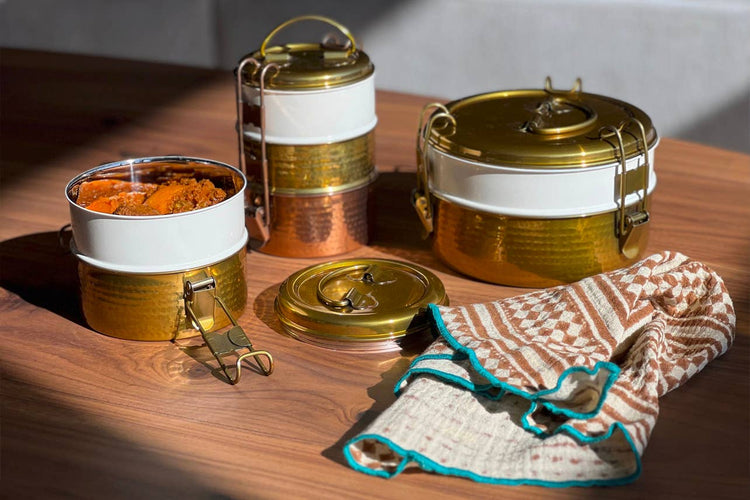 Tiffin Lunch Box - Small 3 Layer