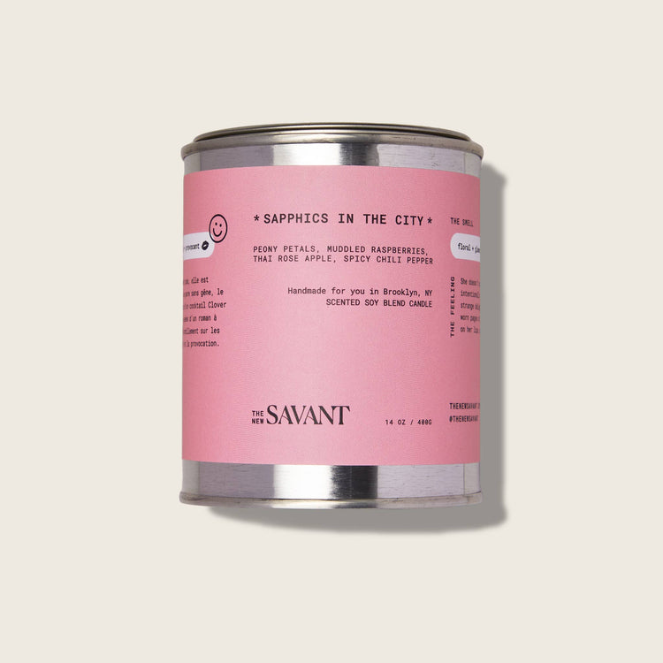 Sapphics in the City Candle : 7oz. Standard Size