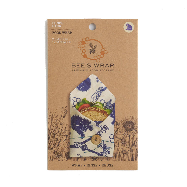 Bee's Wrap - The Lunch Pack - Bees & Bears