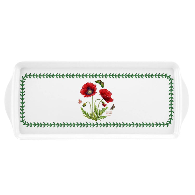Botanic Garden Poppy Melamine Sandwich Tray: Melamine / BG Poppy