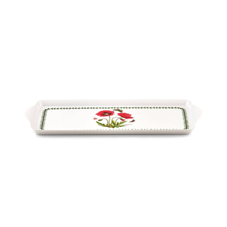 Botanic Garden Poppy Melamine Sandwich Tray: Melamine / BG Poppy