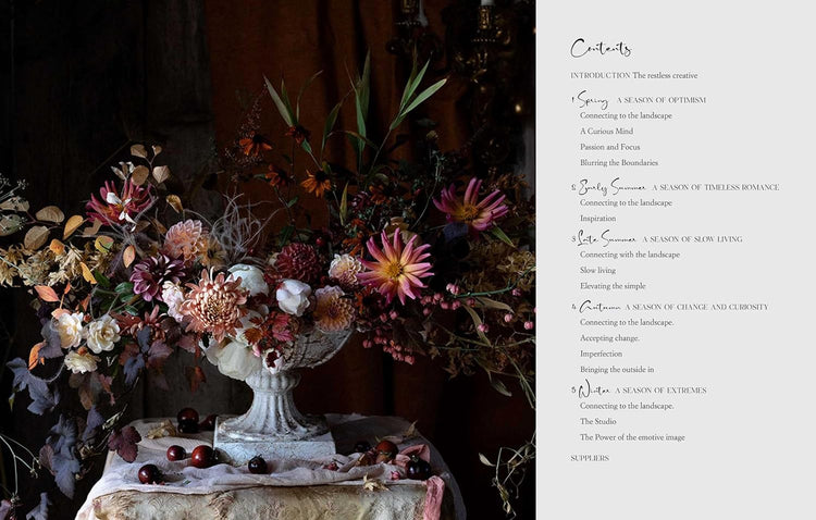 flower hunter book table of contents