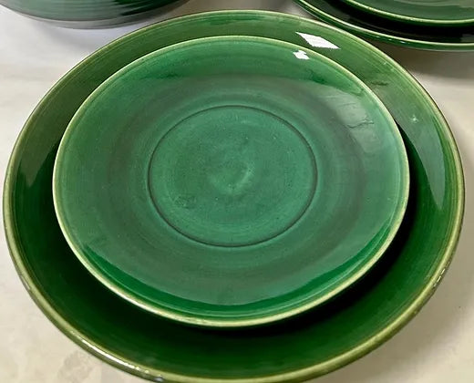 Plate, Handmade Jade 9"