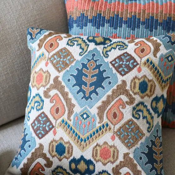 Cushion cover, Hand embroidered, Amarra 18"x18"