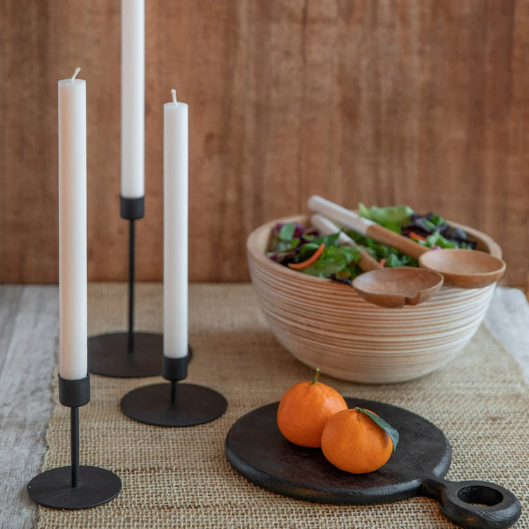 Kent Black Candlestick Holder