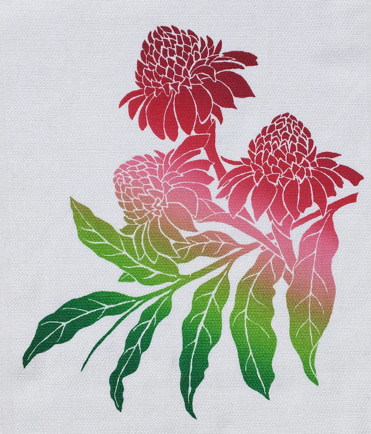 Kitchen Towel in Torch Ginger