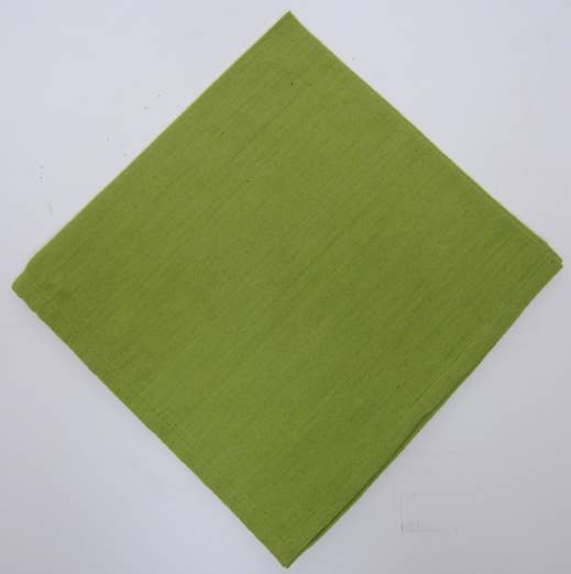 Homespun Solid Napkin, Green set of 4