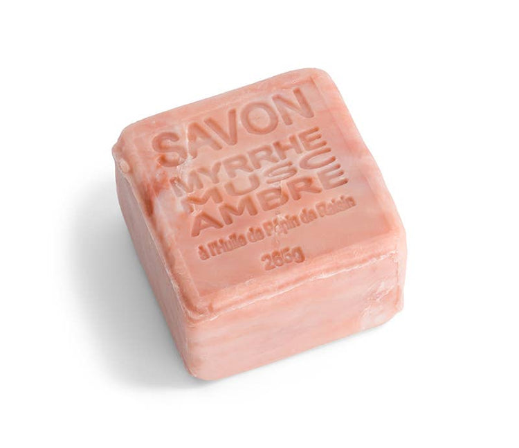 Cube Soap Maître Savonitto Amber Musk 265g