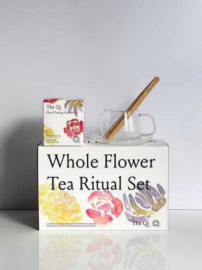 Clear Flower Tea Set | Daily Ritual Tea Infuser