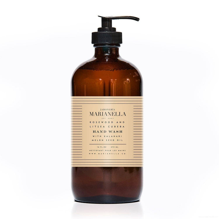 Hand Wash with Kalahari Melon Seed Oil, Rosewood & Litsea Cubeba 16oz